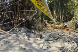 Warga temukan potensi gas saat mengebor sumur