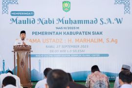Maulid Nabi, Wabup Siak minta ASN dan siswa teladani rasul