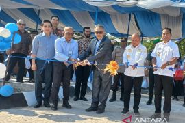 Direktur Bisnis BSB Bersama Pj Gubernur Babel dan Walikota Pangkalpinang Resmikan Drive Thru Bank Sumsel Babel