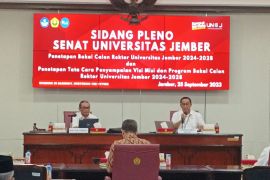 Senat Unej tetapkan enam  bakal calon rektor periode 2024-2028