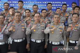 Ditlantas Polda Sulsel gelar pelatihan pengawalan Capres-Cawapres 2024