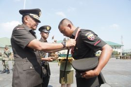 Pangdam Udayana lantik 87 prajurit muda di Tabanan