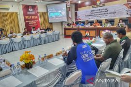 KPU Manokwari bersama parpol sepakati 78 titik pemasangan APK