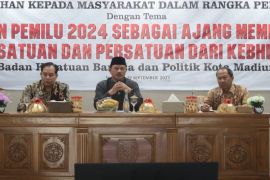 Wali Kota Madiun ajak bakal caleg wujudkan Pemilu 2024 aman dan damai