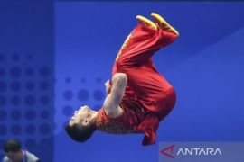 ​Medali emas ketiga, kini lewat jurus wushu Harris Horatius