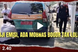 Uji emisi, ada mobil dinas Bogor tak lolos