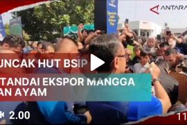Puncak HUT BSIP ditandai ekspor mangga dan ayam