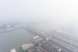 Bencana kabut asap di Palembang Page 1 Small
