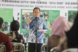 Wali Kota Jakut operasikan tangki septik komunal di Kelapa Gading