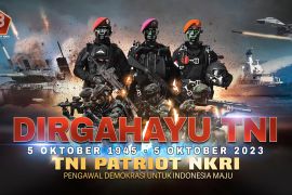 Kodam IM pamerkan alutsista peringati HUT TNI