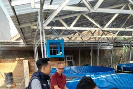 KKP beri pendampingan program bioflok lele di ponpes di Bandarlampung