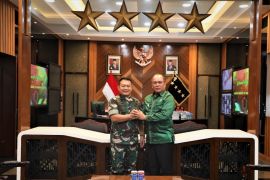 Ruksamin audiensi dengan Kasad Jenderal Dudung
