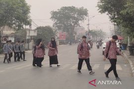 Kualitas udara di Tapin Kalsel buruk akibat karhutla