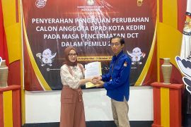 KPU Kediri: 12 partai politik lakukan perubahan rancangan DCT