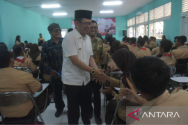 Pemkab Bekasi sosialisasi terkait wawasan kebangsaan ke pelajar