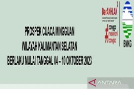 BPBD rilis prospek cuaca di Kalsel