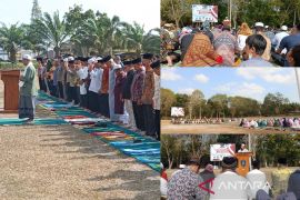 ASN Bangka Tengah Shalat Istisqa minta turun hujan