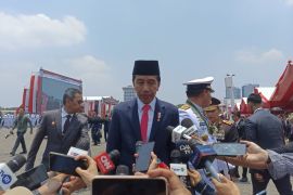 Presiden Jokowi respons usulan dirinya jadi Ketua Umum PDI Perjuangan