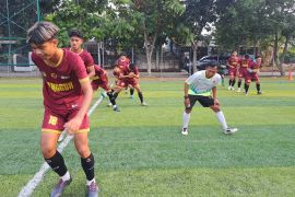 Tim Pra-PON Jambi ujicoba lawan tim Jawa Barat