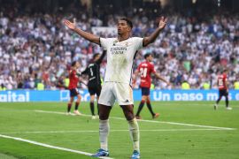 Real Madrid pertahankan peringkat pertama seusai hajar Osasuna 4-0