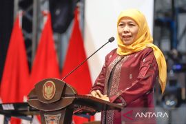Khofifah ajak masyarakat peringati Hari Jadi ke-78 Provinsi di Grahadi