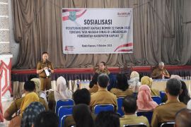 Pemkab Kapuas sosialisasikan Perbup tentang tata naskah dinas