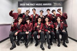 SEVENTEEN boyong penghargaan Daesang "The Fact Music Awards 2023"