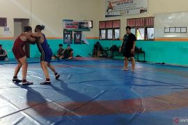 Pegulat Jambi berlatih dalam situasi minim jelang prakualifikasi PON