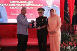 Kepala Kemenkumham Jateng pimpin sertijab Kalapas Kelas 1 Semarang