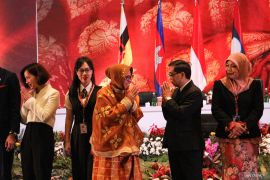 Mensos memaparkan praktik baik latih disabilitas berwirausaha di AHLF