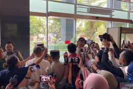 Menteri Dito datang di Tipikor Jakarta jadi saksi kasus korupsi BTS 4G