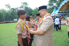 Buka Gebyar Pramuka ke-8 Bupati Labura akui Pramuka banyak kemajuan