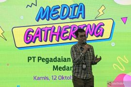 Pegadaian Medan catatkan  wanprestasi nasabah kurang tiga persen