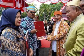 Pemprov Malut peringati HUT ke-24 dengan upacara