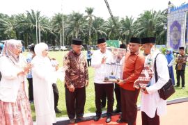 Sekda Langkat tutup MTQ ke-56, Sawit Seberang kembali juara umum