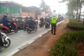 Jalan Daan Mogot macet imbas proyek pengerjaan jalan