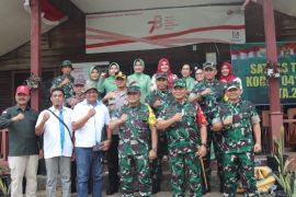 Tim pengawas dan evaluasi Mabesad tinjau program TMMD di Jambi