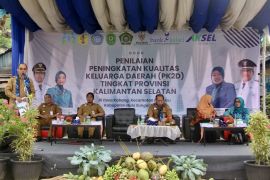 Desa Kabang HST ikuti tahap penilaian peningkatan kualitas keluarga