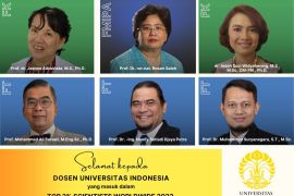 Peneliti UI masuk top dua persen Scientist Worldwide 2023 Versi Stanford University