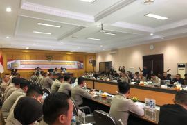 Polda Banten gelar latihan Pra-Operasi Mantap Brata 2023 untuk Pemilu