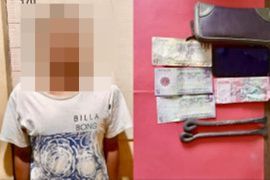 Pria pengangguran asal Kelayan Selatan bobol rumah warga pakai linggis