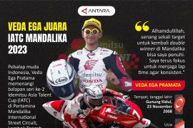 Veda Ega juara IATC Mandalika 2023