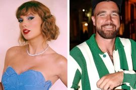 Taylor Swift bergandengan dengan Travis Kelce sebelum tampil di SNL
