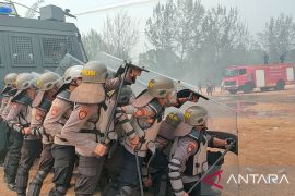 Polres Bangka Barat laksanakan simulasi pengamanan pemilu 2024