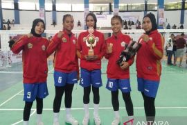 Tim Takraw putri Sultra rebut tiket PON XXI Aceh-Sumut 2024
