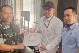 Danrem 101 Antasari apresiasi bantuan rehabilitasi sekolah dari PT AGM