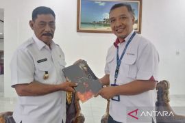 Kabiro ANTARA Babel silaturahmi bersama Bupati dan Wabup Belitung