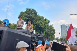 Polda Metro kerahkan ribuan personel gabungan kawal pendaftaran bacapres di KPU