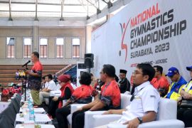 Pegadaian kenalkan investasi emas pada atlet senam