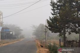 Mukomuko diliputi kabut asap